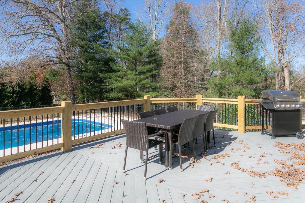 Luxurious House With Pool Near Asheville By Mighty Tree Properties Leicester Екстериор снимка